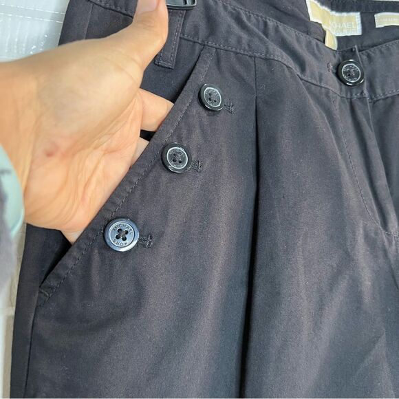 New MICHAEL Michael Kors Millbrook Fit Wide Leg Dress Pants Office Ready Sz 6 - Picture 11 of 11